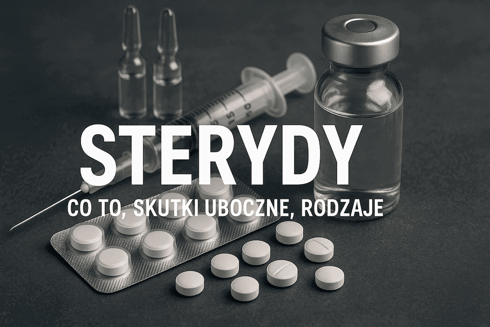 Sterydy (steroidy): co to, skutki uboczne, rodzaje