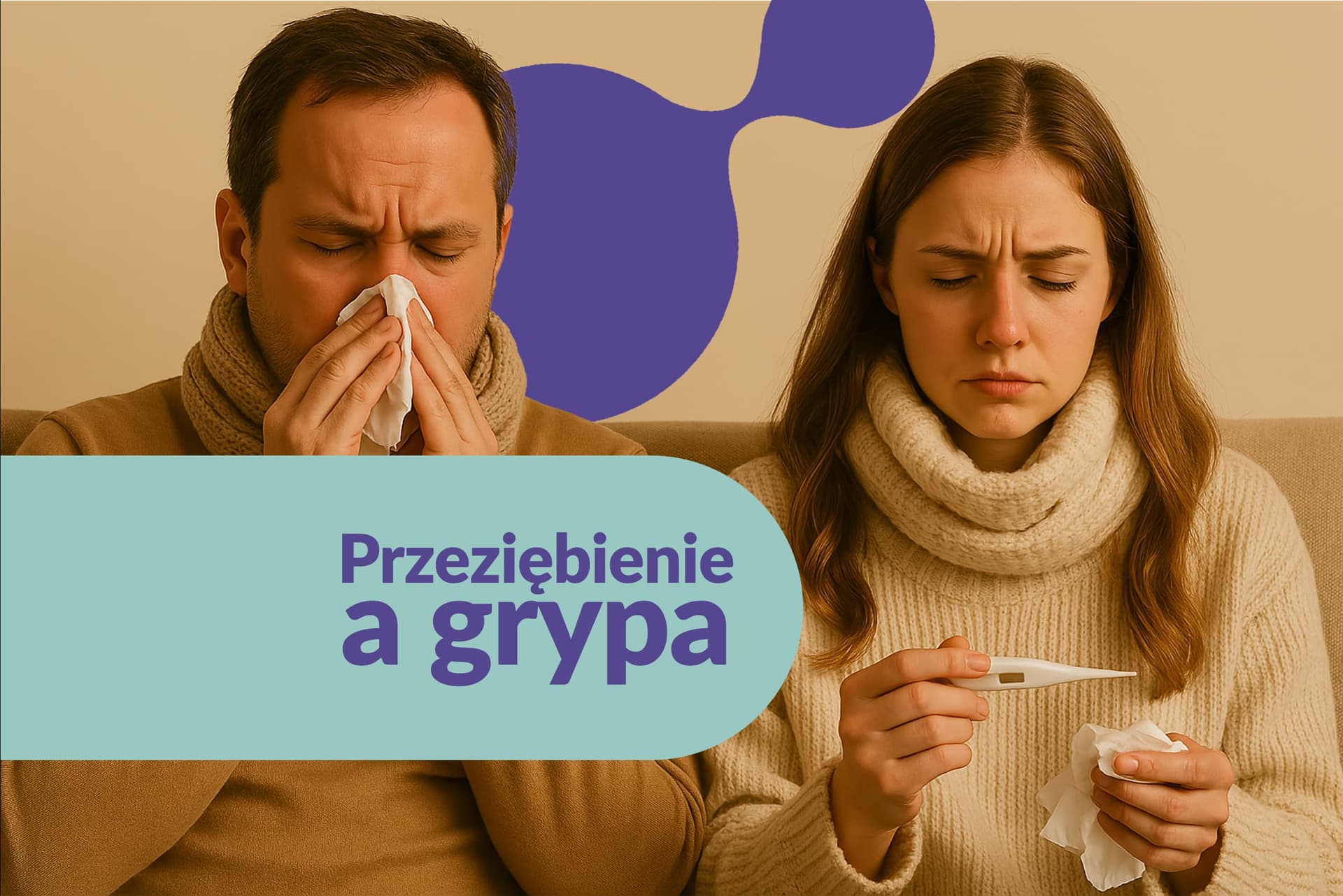 Przeziębienie a grypa – czym się różni jedno od drugiego?