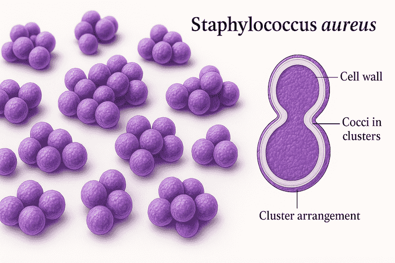 Gronkowiec złocisty (Staphylococcus aureus): objawy, przebieg zakażenia, leczenie