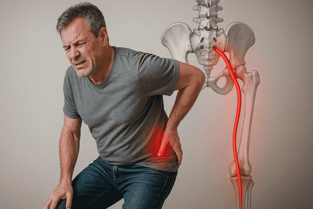 Rwa kulszowa: przyczyny, objawy, diagnostyka i leczenie