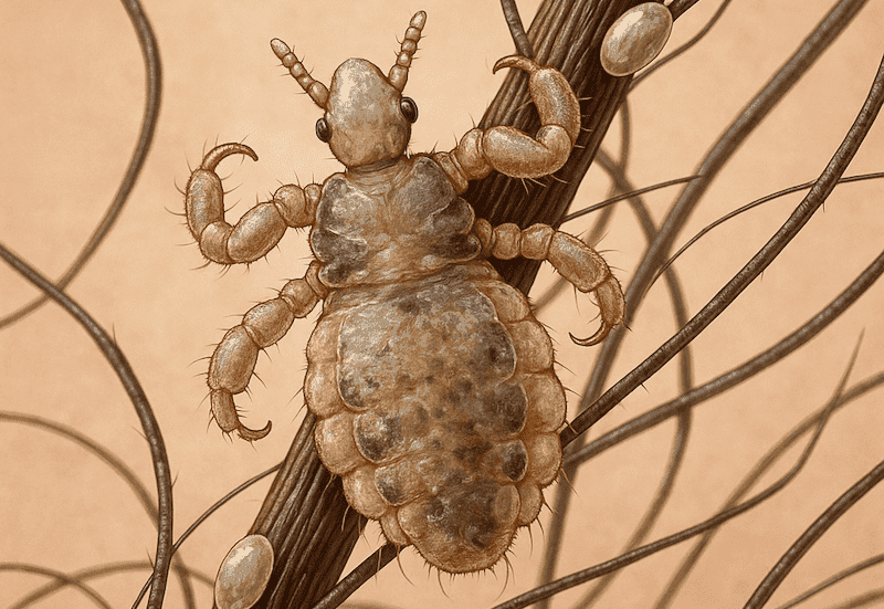 Wszy łonowe (wszawica łonowa): przyczyny, objawy, leczenie