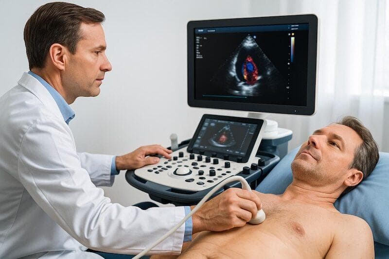Echo serca (USG serca, echokardiografia): co to, jak wygląda, co wykrywa