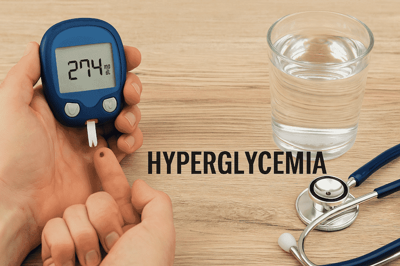 Hiperglikemia (przecukrzenie): przyczyny, objawy, leczenie
