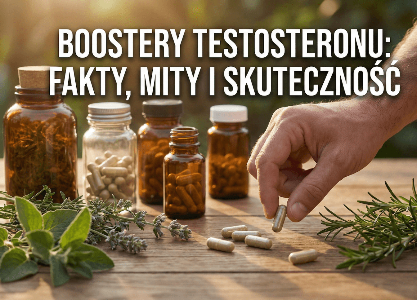 Boostery testosteronu: fakty, mity i skuteczność